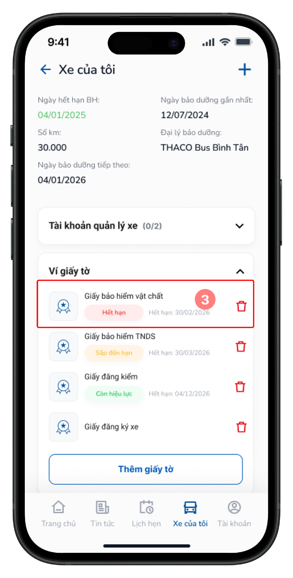 Trạng thái hết hạn
