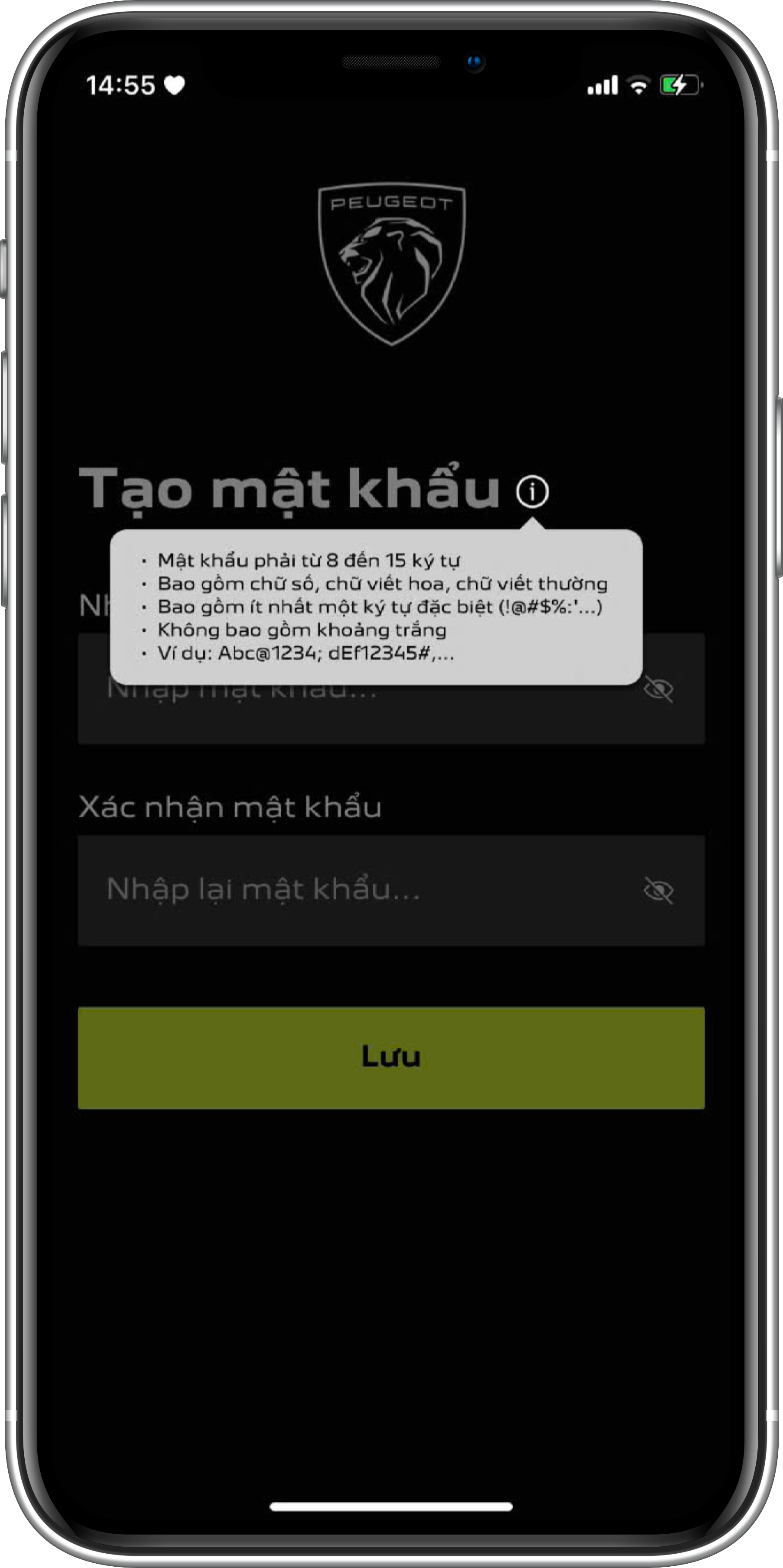 Quy tắc đặt mật khẩu