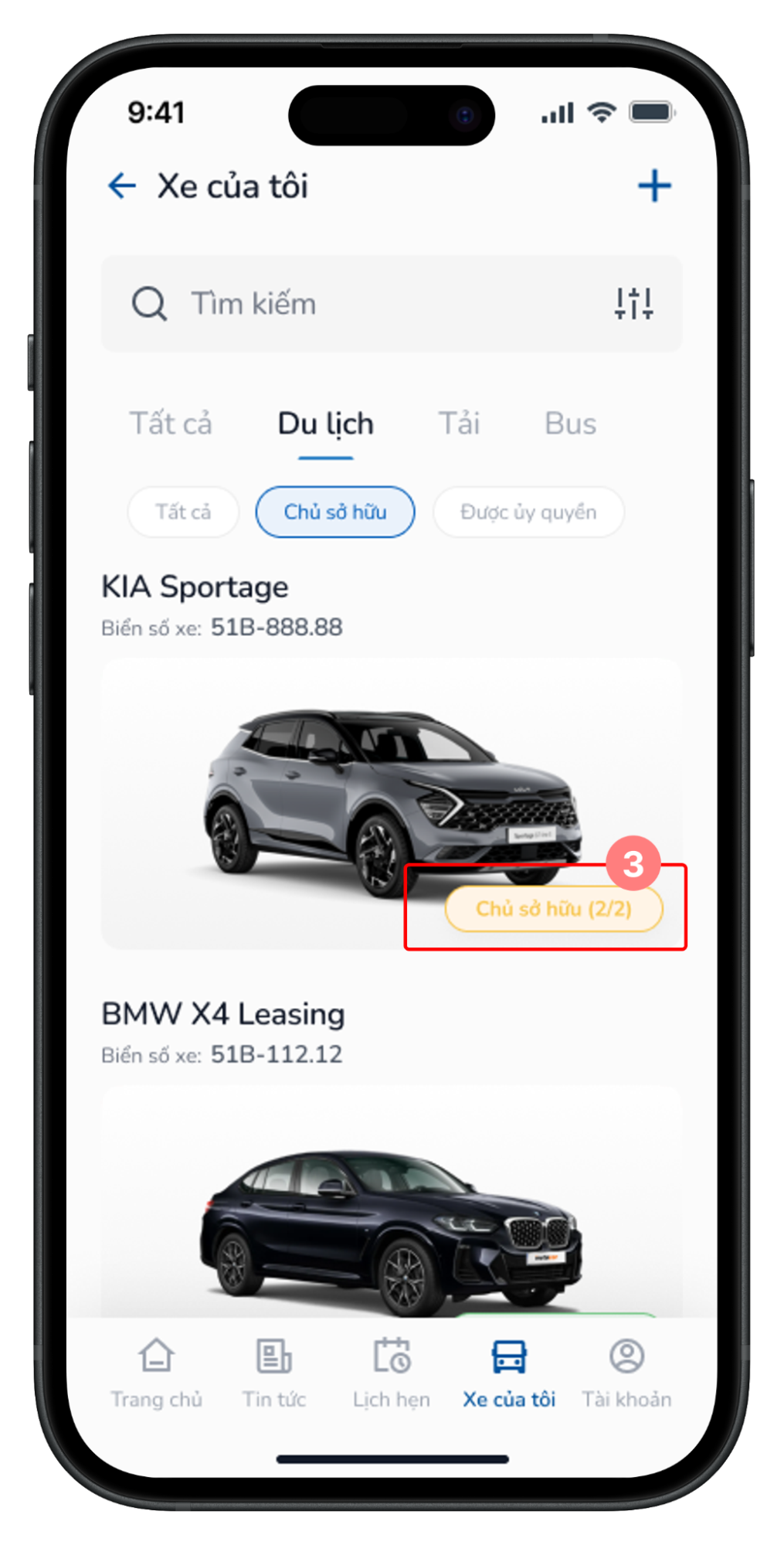 Trạng thái chủ sở hữu 2