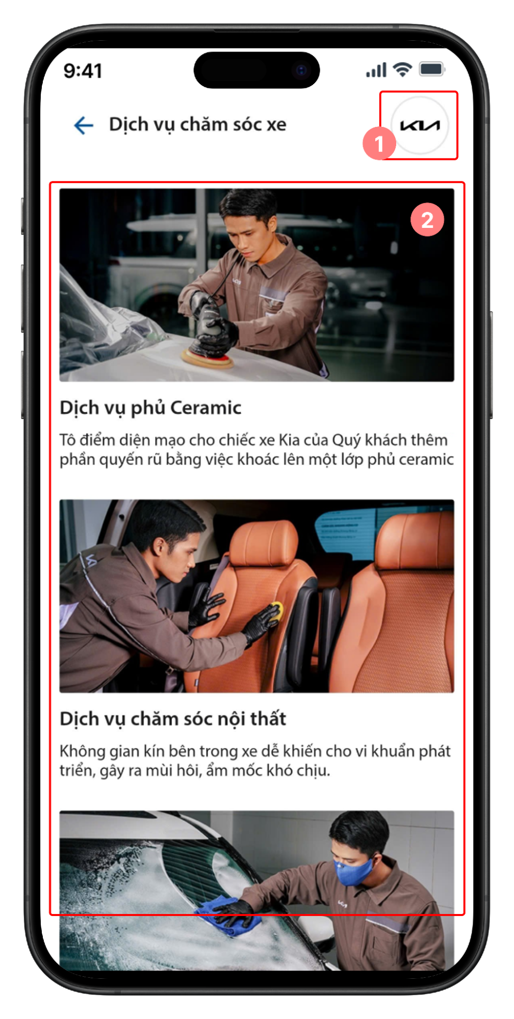 Sản phẩm dịch vụ và logo thương hiệu