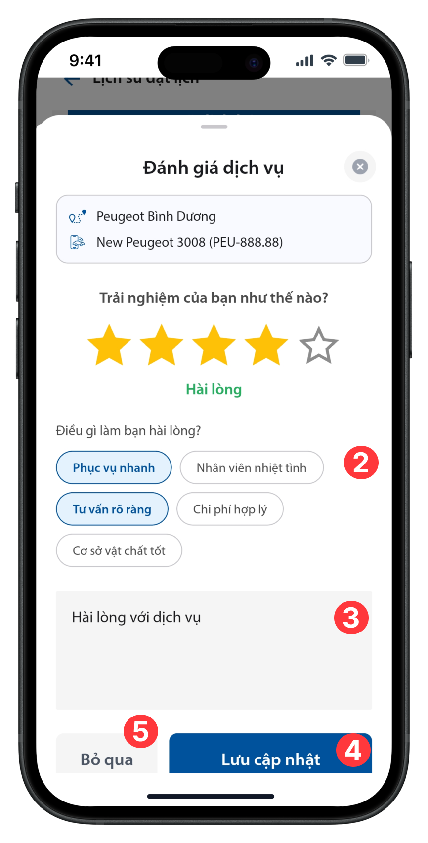 Hướng dẫn đánh giá